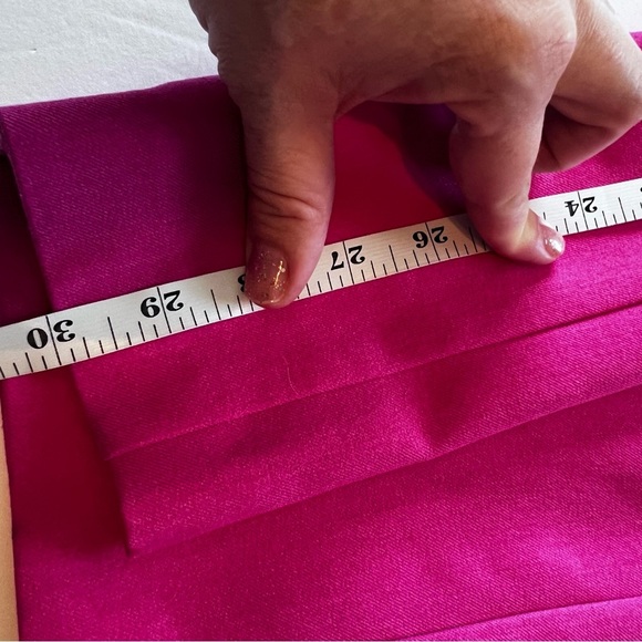 ASOS River Island Wide Leg Trousers in Hot Pink Size 10 - Picture 15 of 16